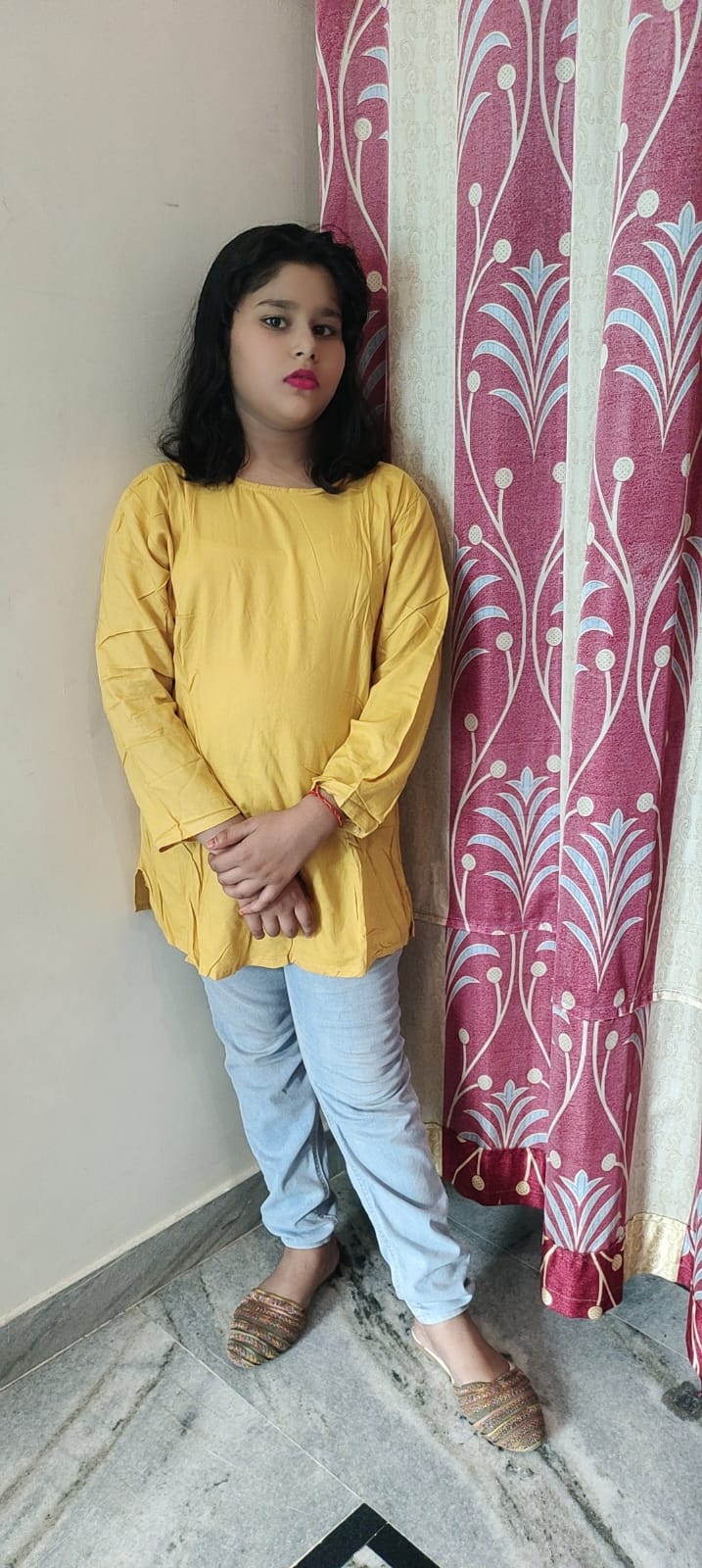 Yellow Regular Top
