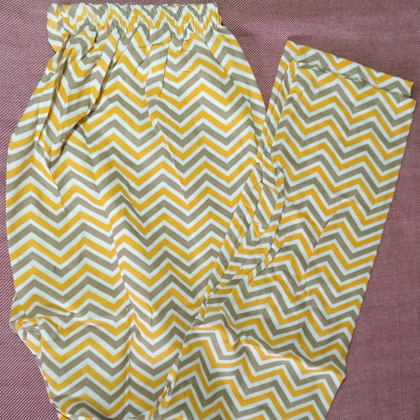 Fusionn Clickbait Yellow Printed Kurta Pant Co-Ord Set