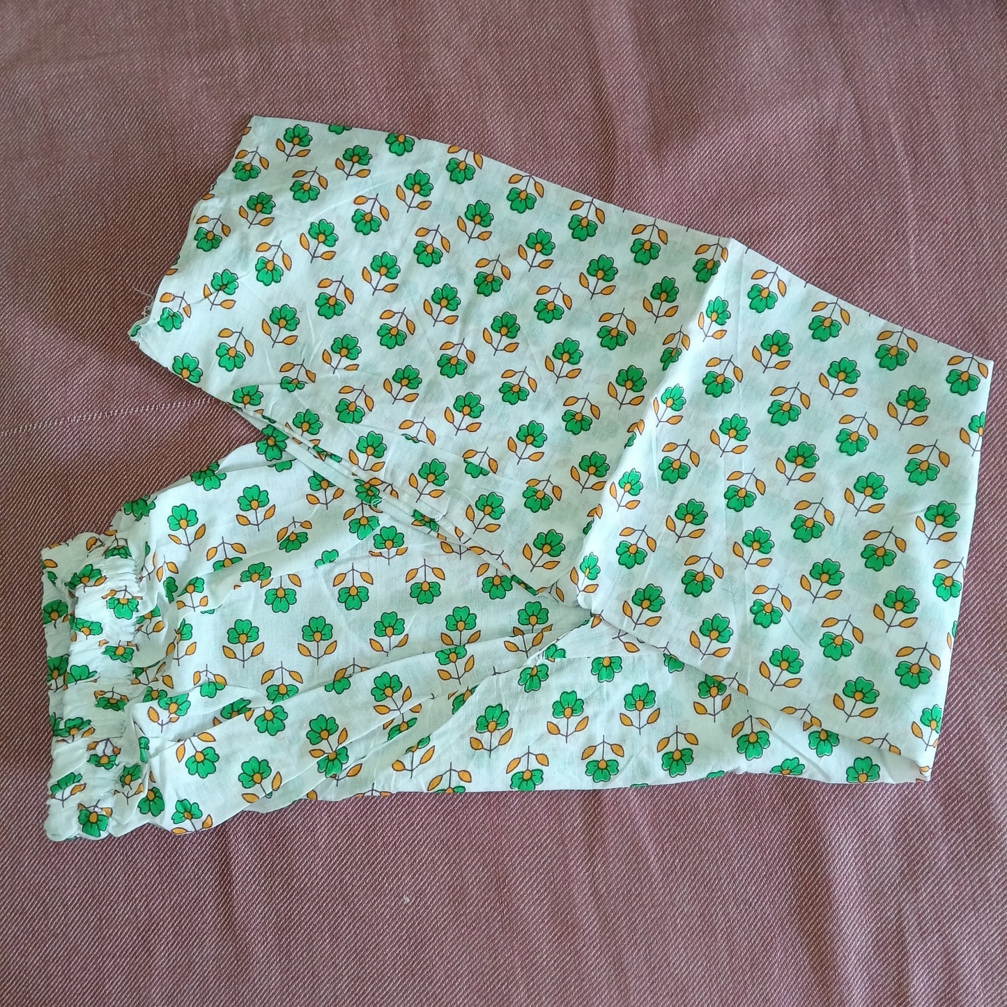 Fusionn Clickbait Green Printed Kurta Pant Co-Ord Set