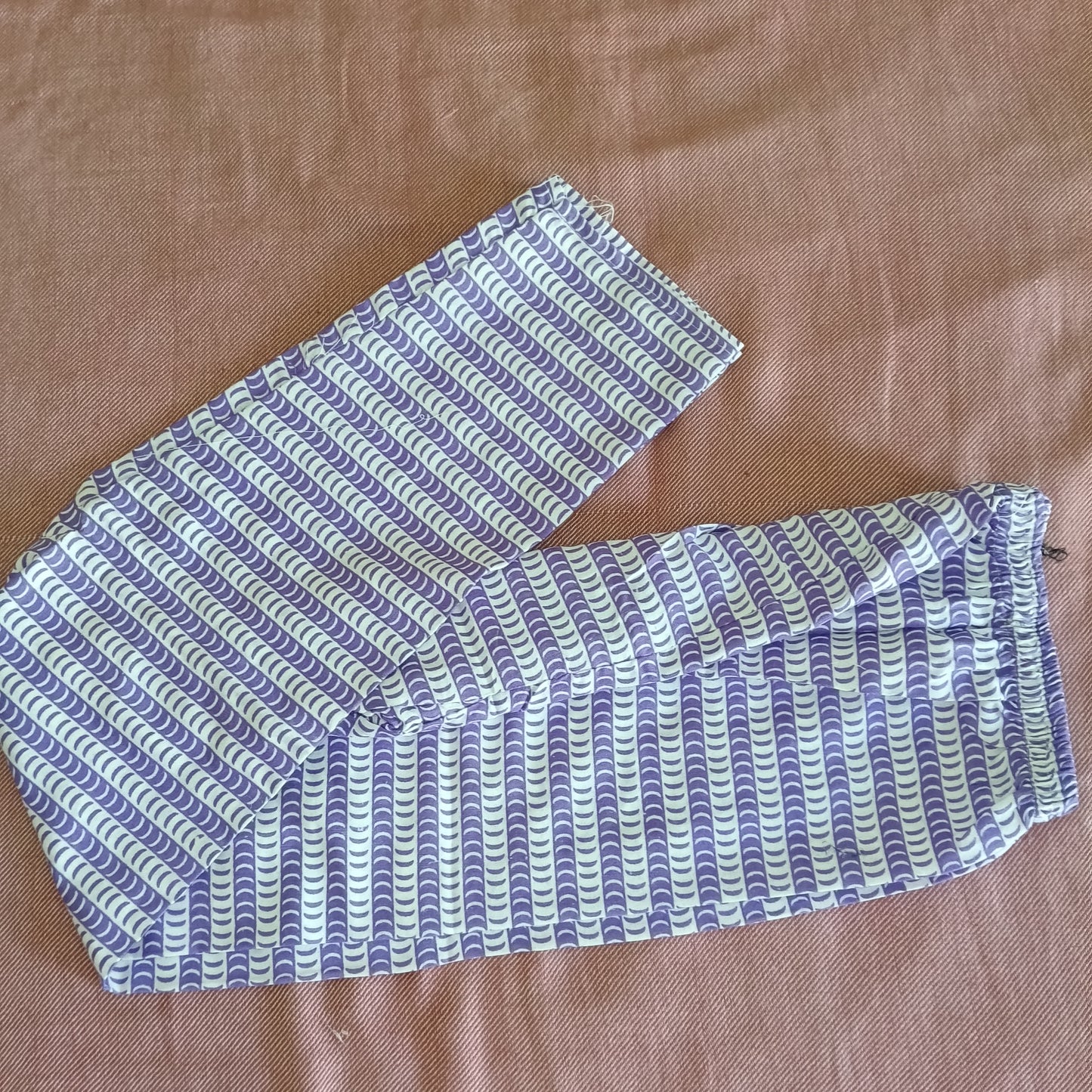 Fusionn Clickbait Purple Printed Kurta Pant Co-Ord Set