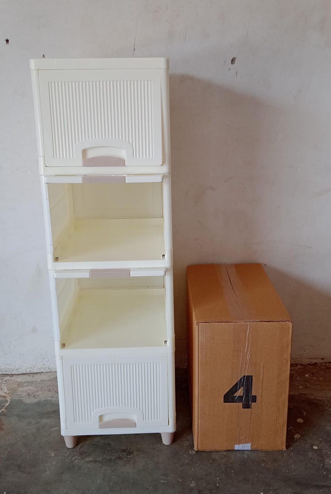 Multipurpose Storage Cabinet Storage Solutions  (4 Layer)
