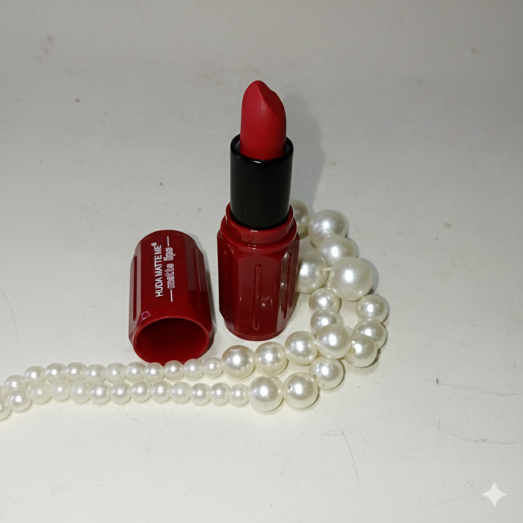 Long-Lasting Lipstick & Stylish Earrings