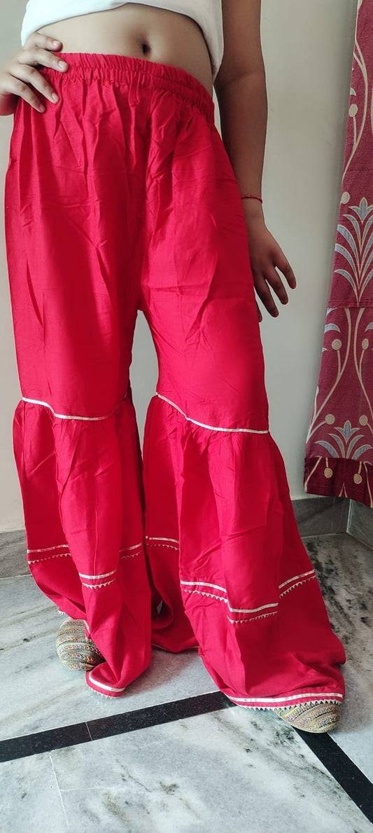 Fusionn Clickbait Rayon Red Sharara