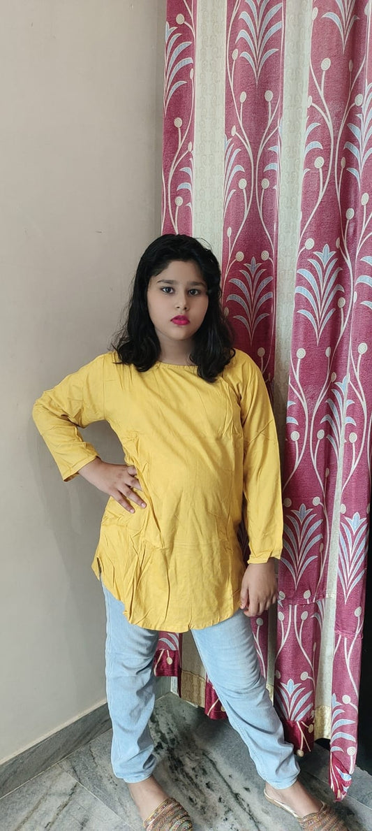 Yellow Regular Top