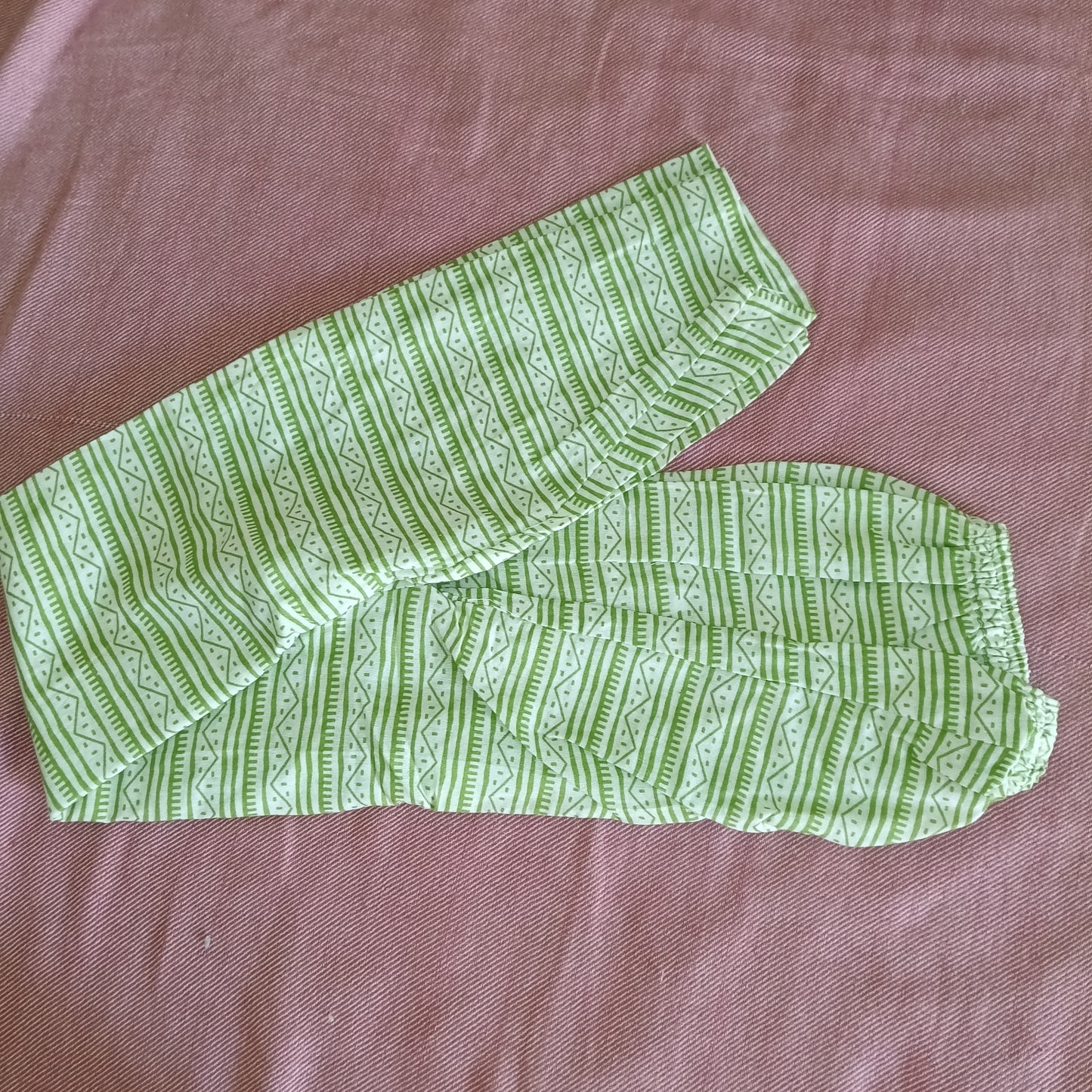 Fusionn Clickbait Light Green Printed Kurta Pant Co-Ord Set