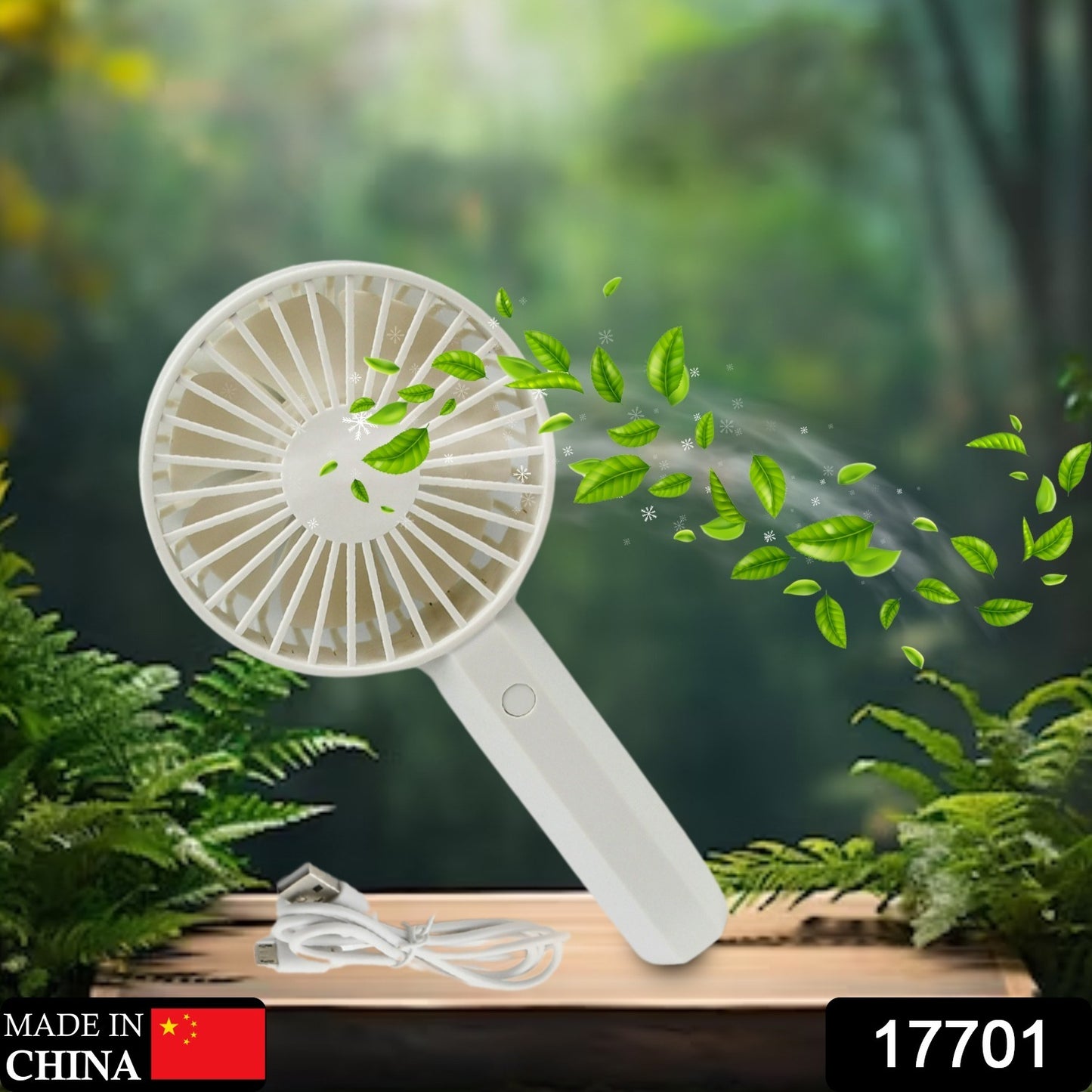 Mini Handheld Fan Portable Rechargeable