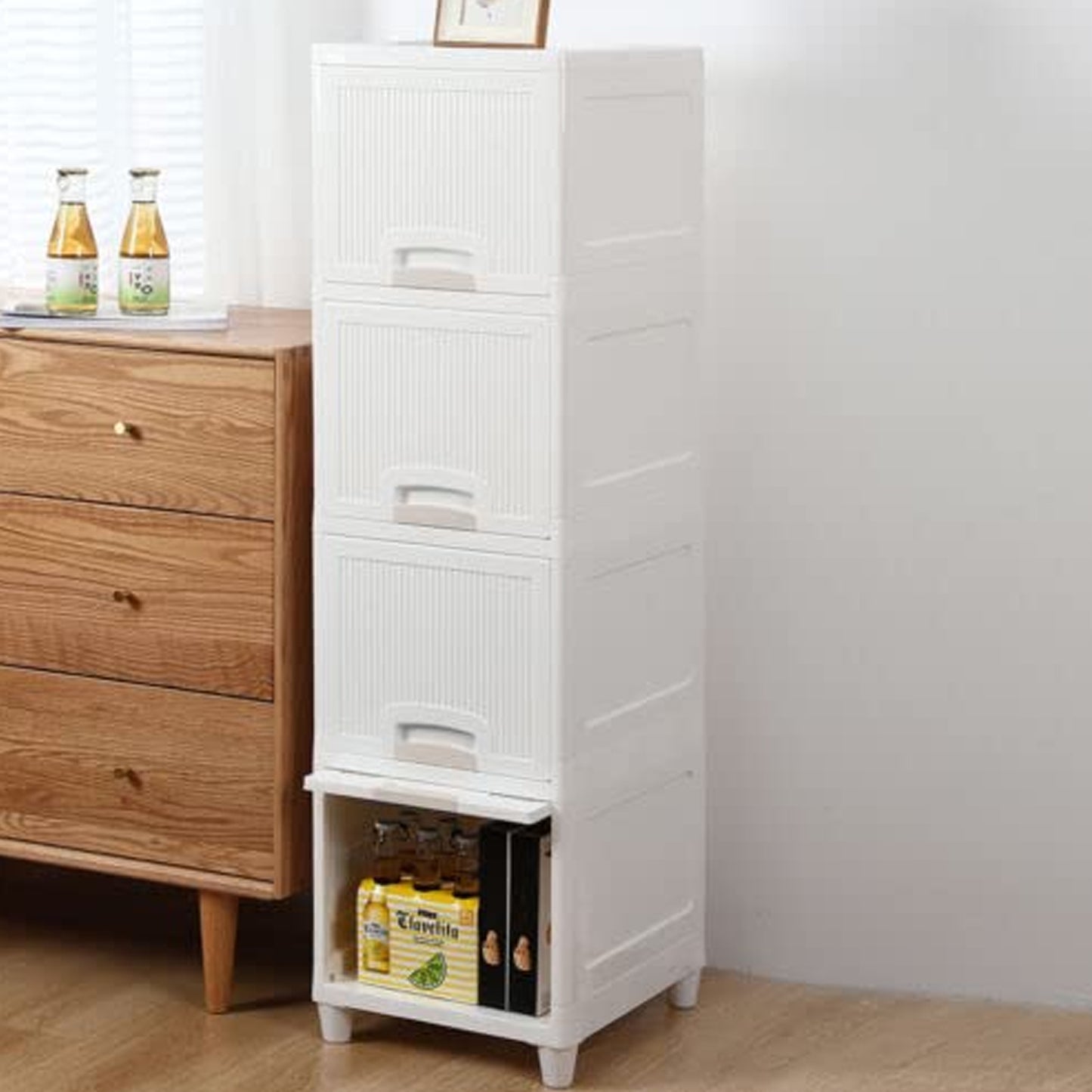 Multipurpose Storage Cabinet Storage Solutions  (4 Layer)
