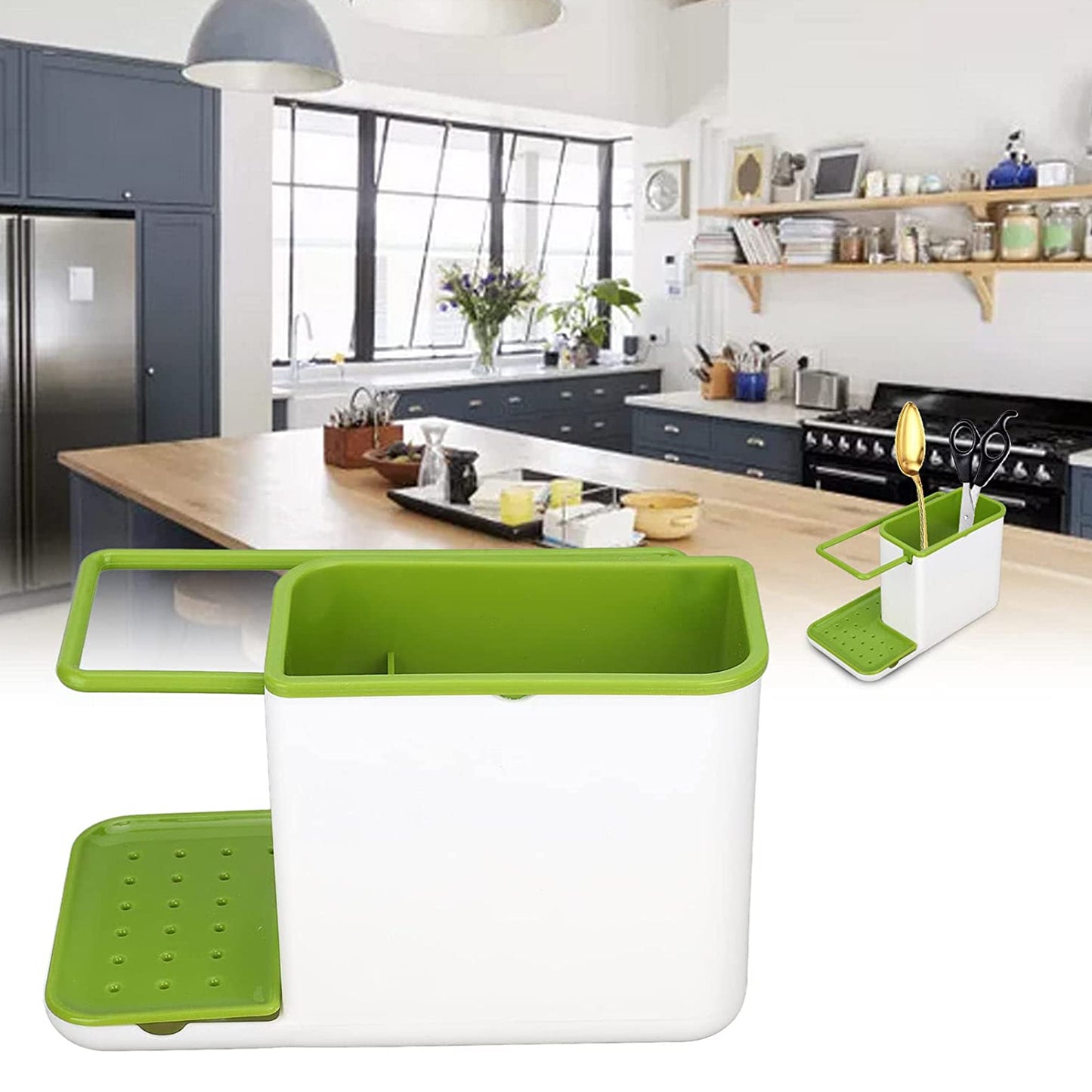 3in1 Stand For Kitchen Sink Plastic For Kitchen Use